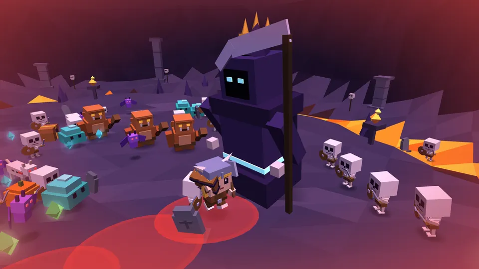 The Bonk Throne: the hero faces Mortis, the First Gravedigger
